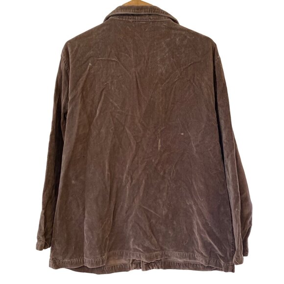 Vintage Women's CP Shades 100% Cotton Tan Button Up Jacket Size Medium - Picture 2 of 5